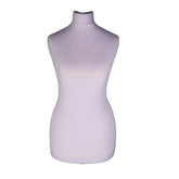 Female Silver Tailor Dummy Mannequin Torso Spare Replacement